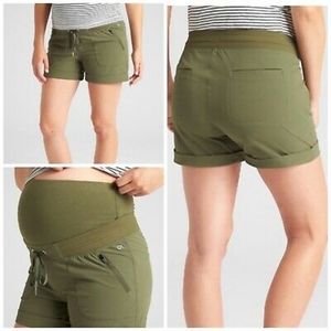 Gap Maternity GapFit 4" Hiking Shorts - Army Green